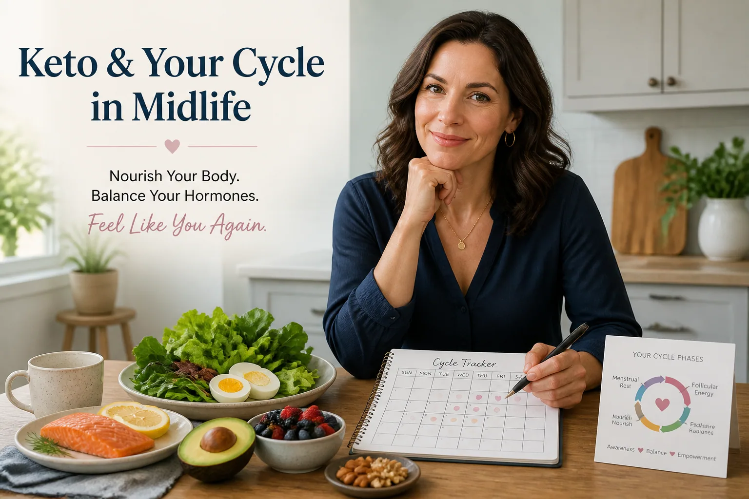 Keto & Female Hormones: How to Thrive Through Your Cycle and Every Life Stage