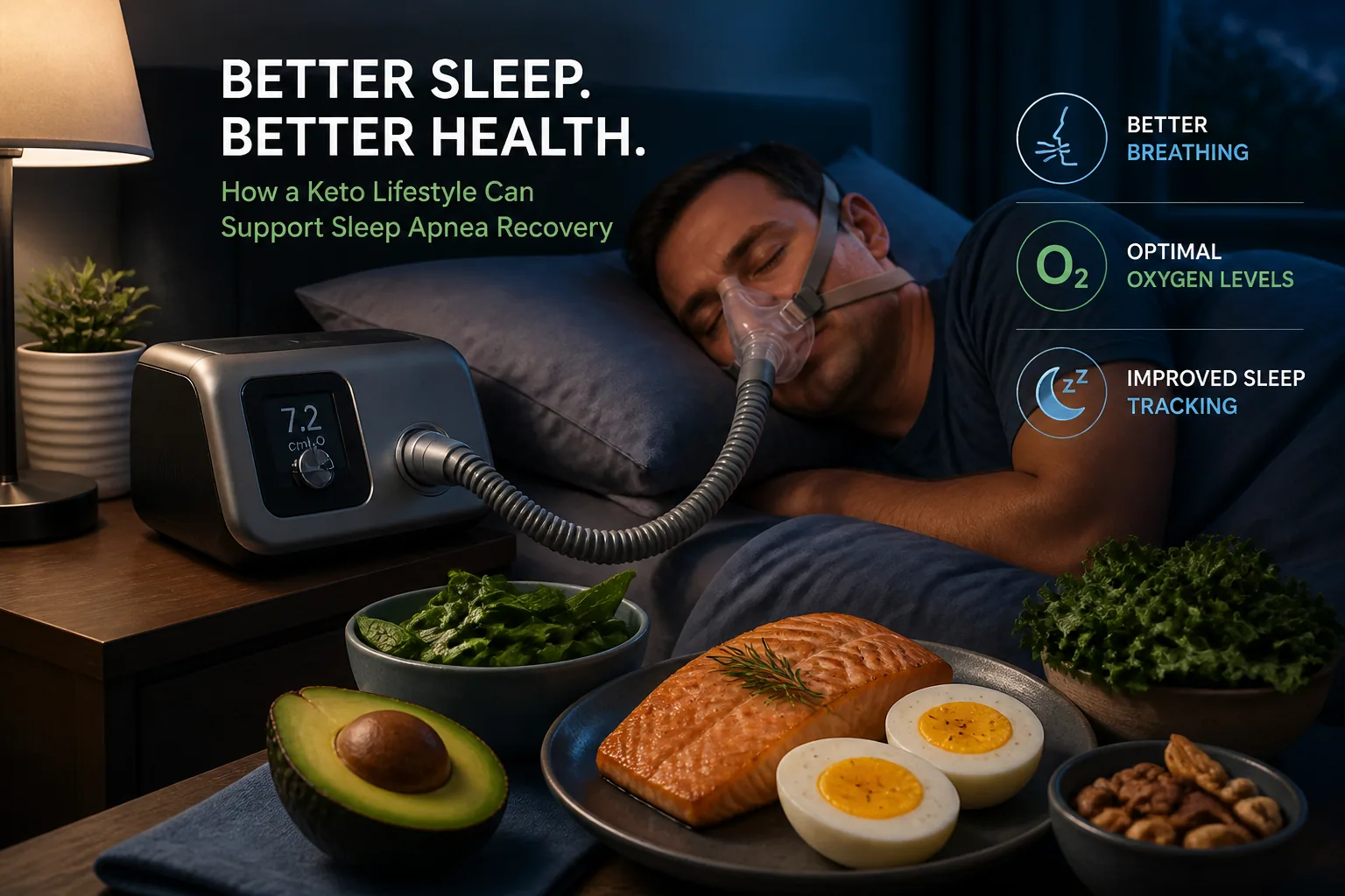 Keto & Sleep Apnea: Can Low-Carb Diets Improve Your Night Sleep?