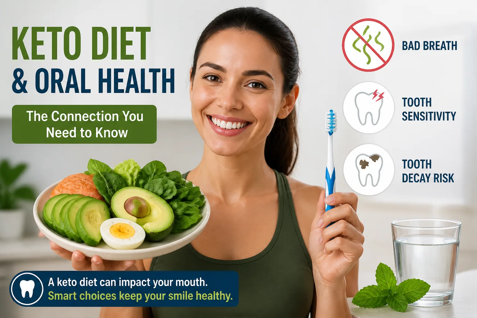 Keto & Your Smile: How a Ketogenic Diet Impacts Dental Health—and What You Can Do About It