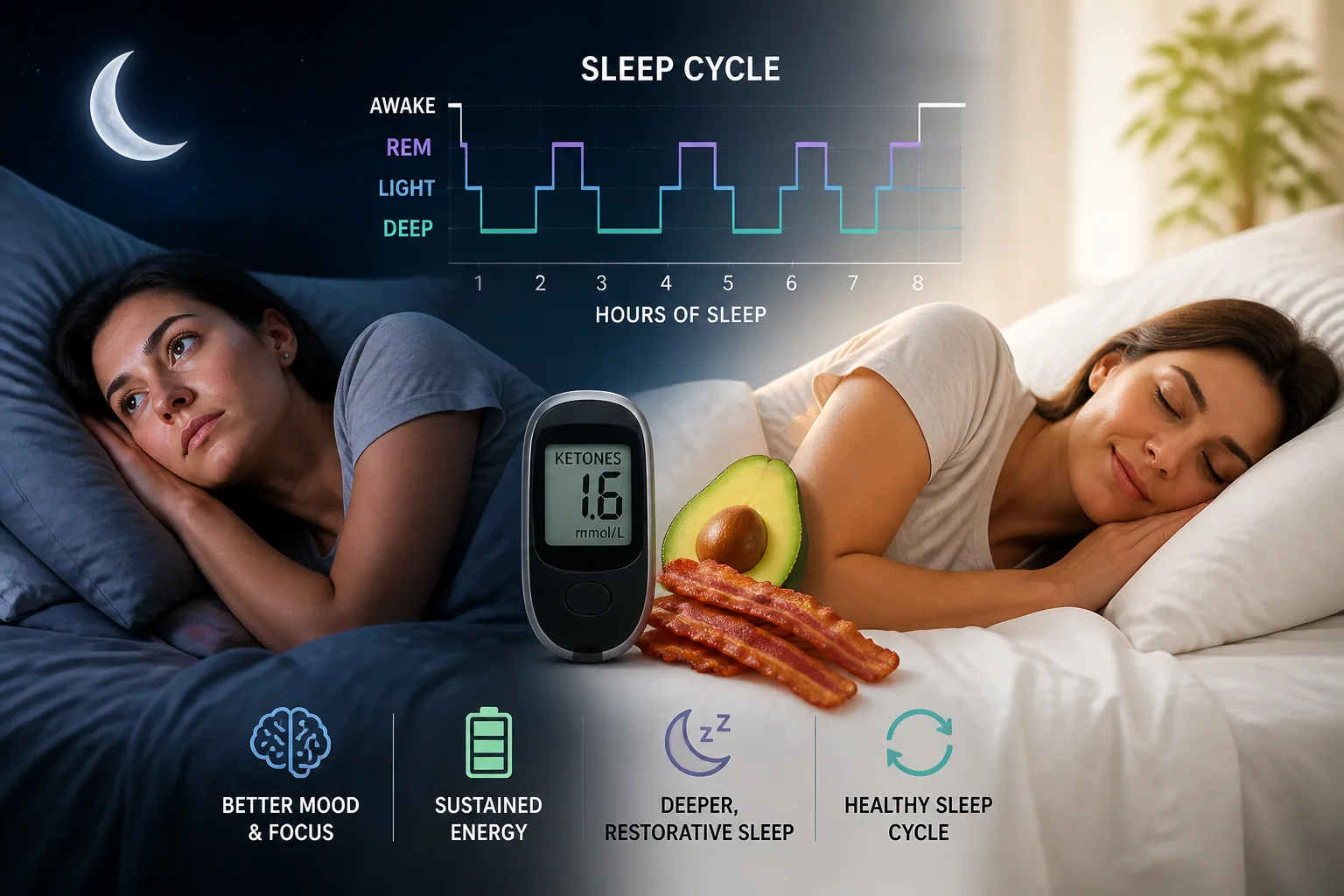 Keto and Sleep: What Science Really Says About REM, Deep Sleep, and Night Wakings