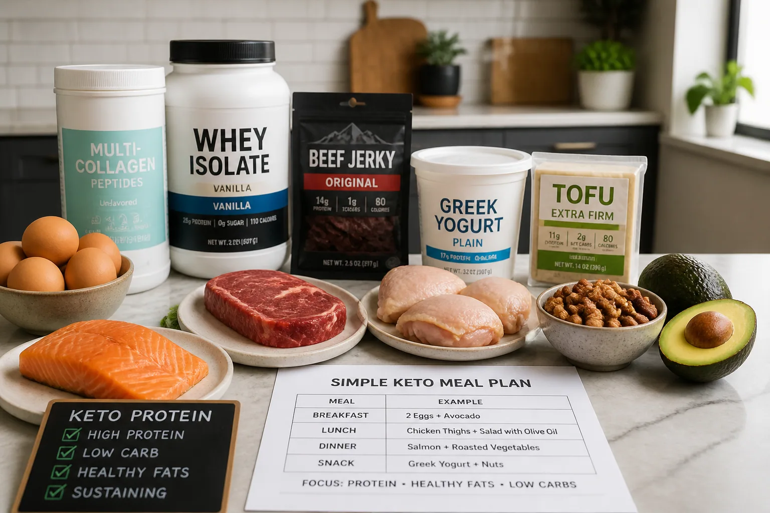 Maximizing Keto Protein Quality: Which Sources Best Support Fat Loss, Muscle, and Ketosis?