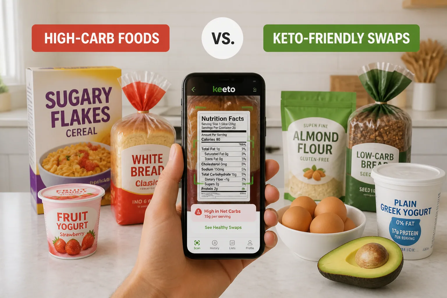 Smart Keto Swaps: Upgrade Your Pantry for Effortless Low-Carb Shopping