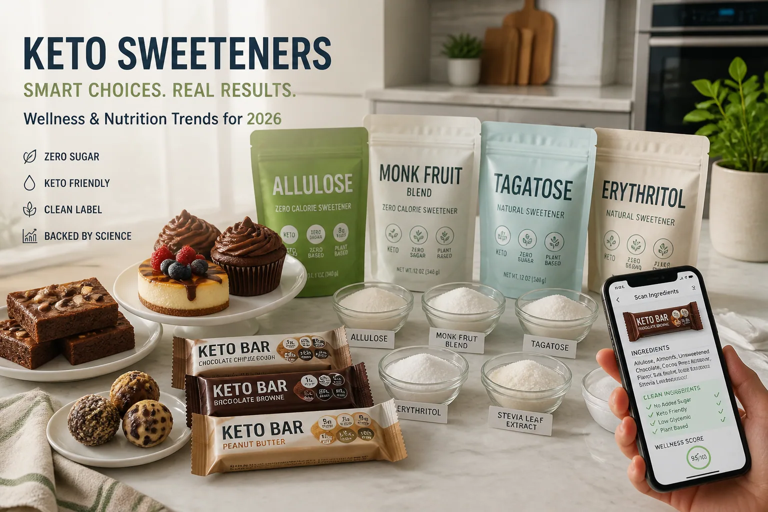 The Rise of Sugar-Free Sweeteners: How Keto-Friendly Alternatives Are Changing Desserts and Snacks in 2026