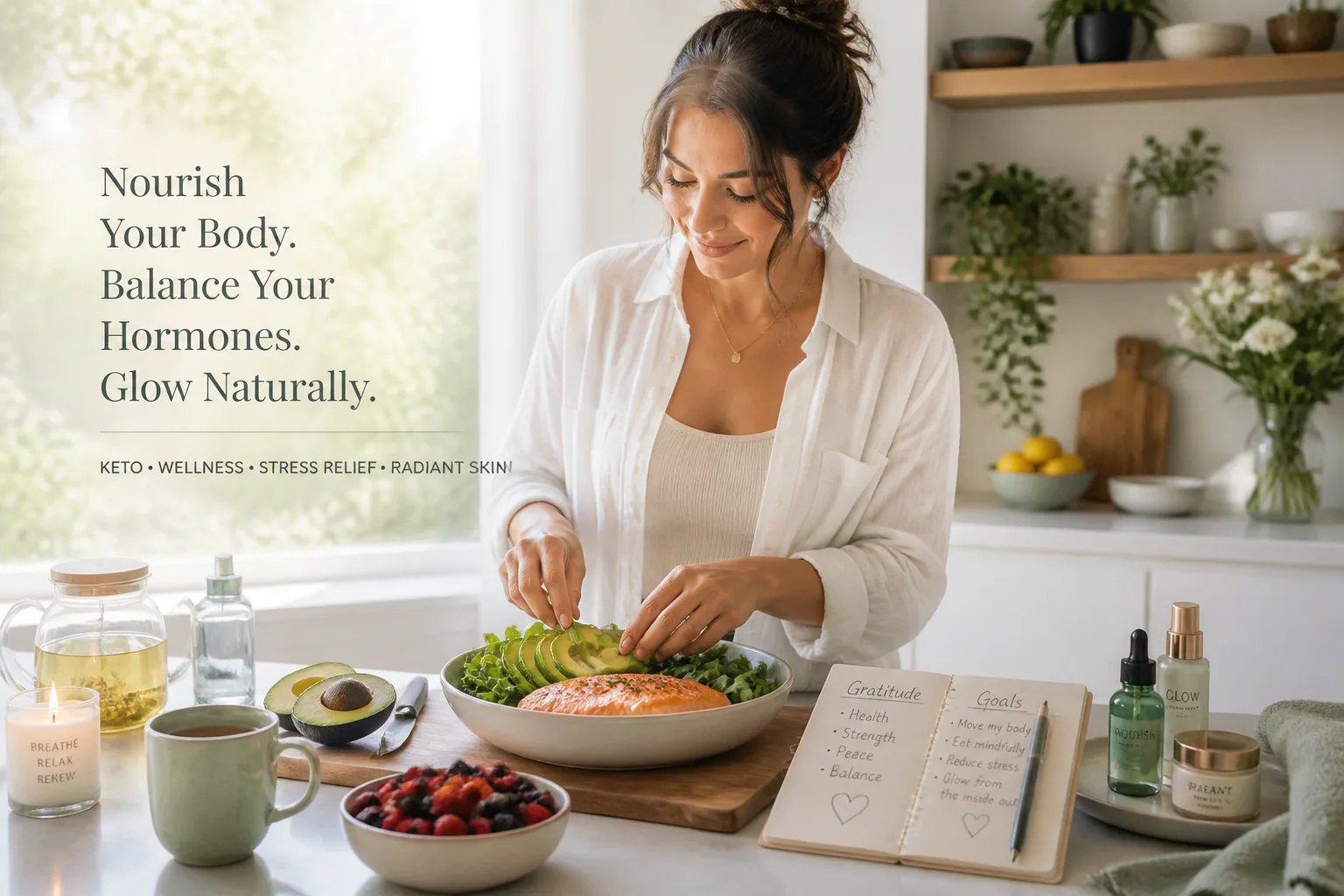 Unlocking Keto Balance: How Hormones, Stress, and Skin Glow Interconnect